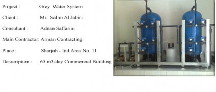 Grey Water System - Al Jabirri